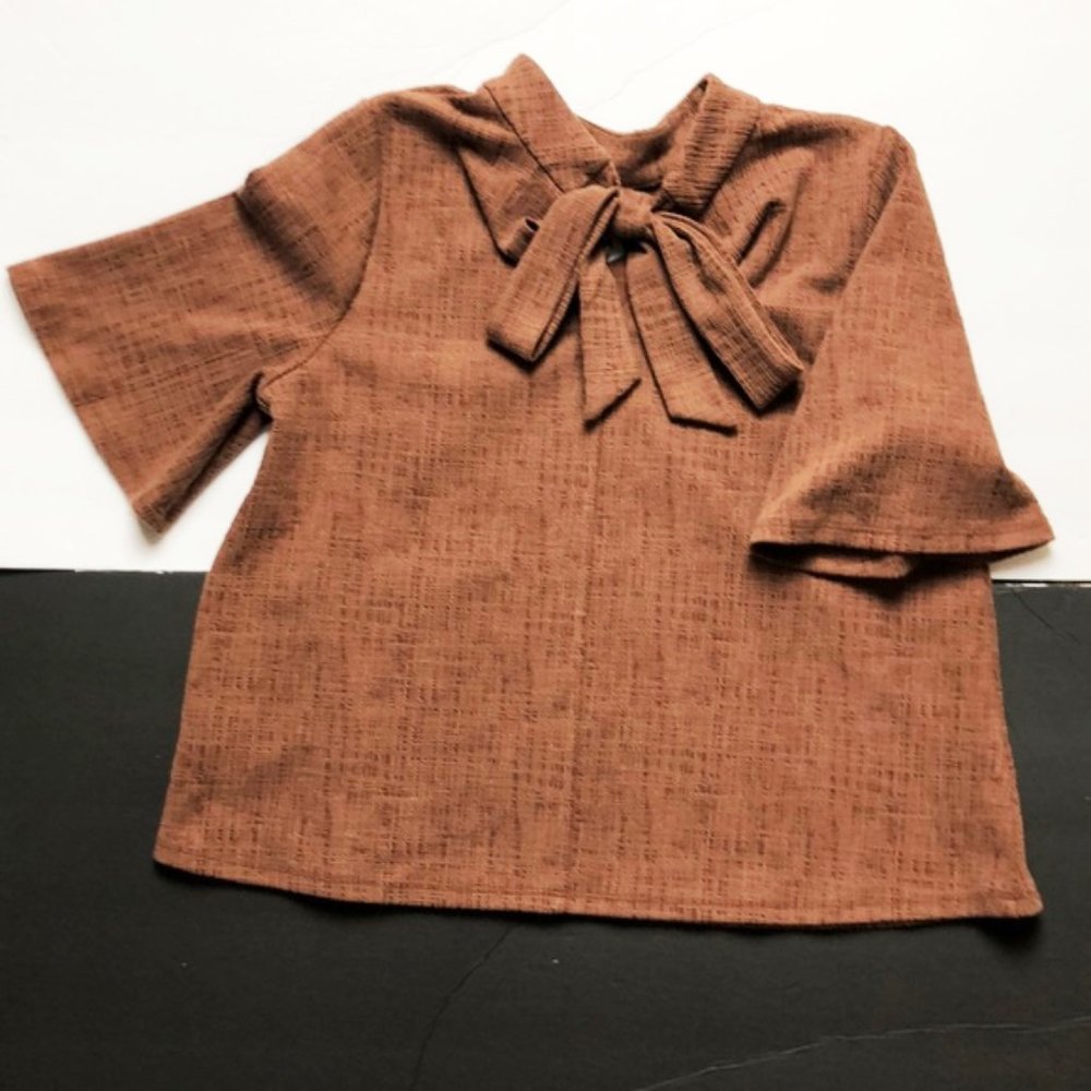 Anthropologie Current Air Bette Tie Top SP NWT - Picture 6 of 8